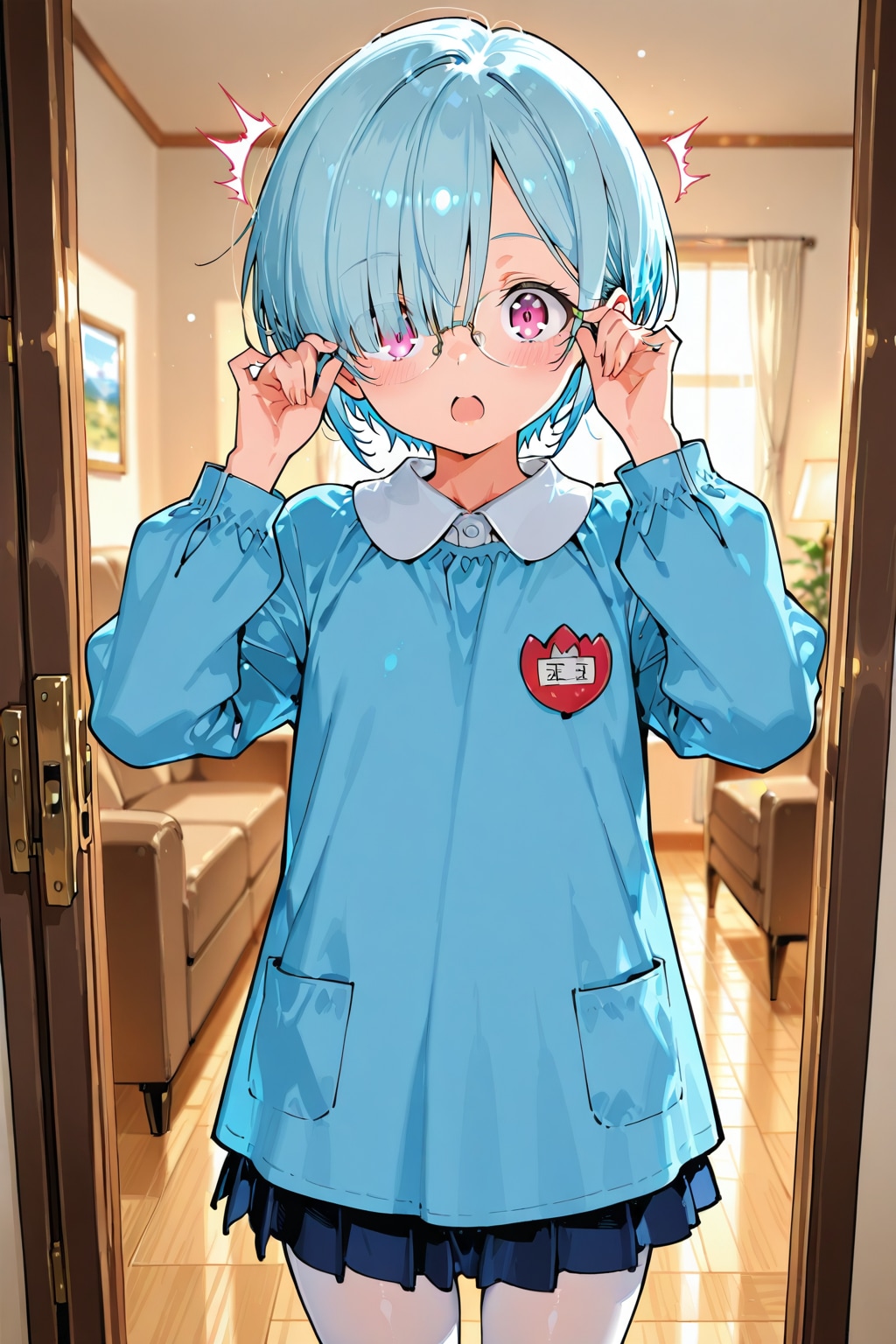 メガネをつけた日