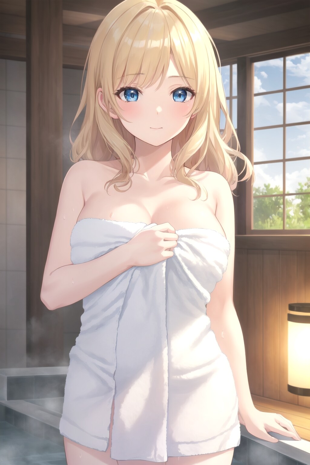 温泉だよ！ちちぷいちゃん