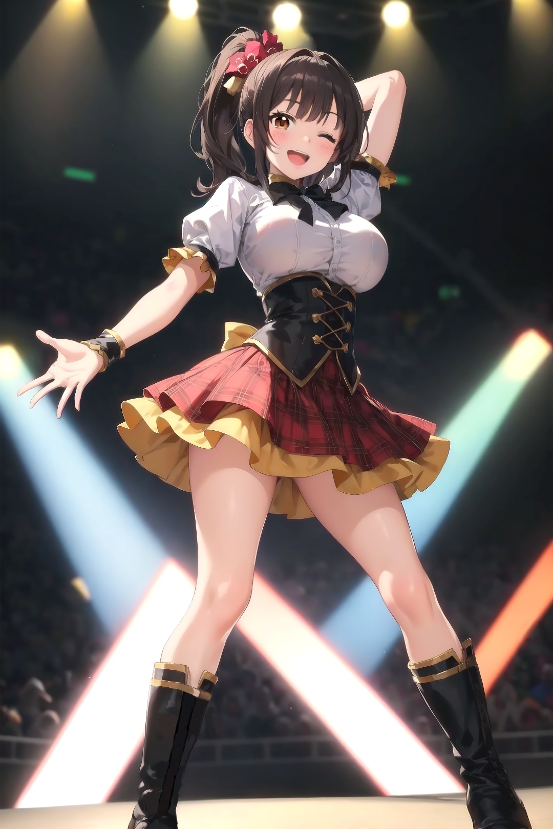 アイドルJK様 アイドルVer. | の人気AIイラスト・グラビア