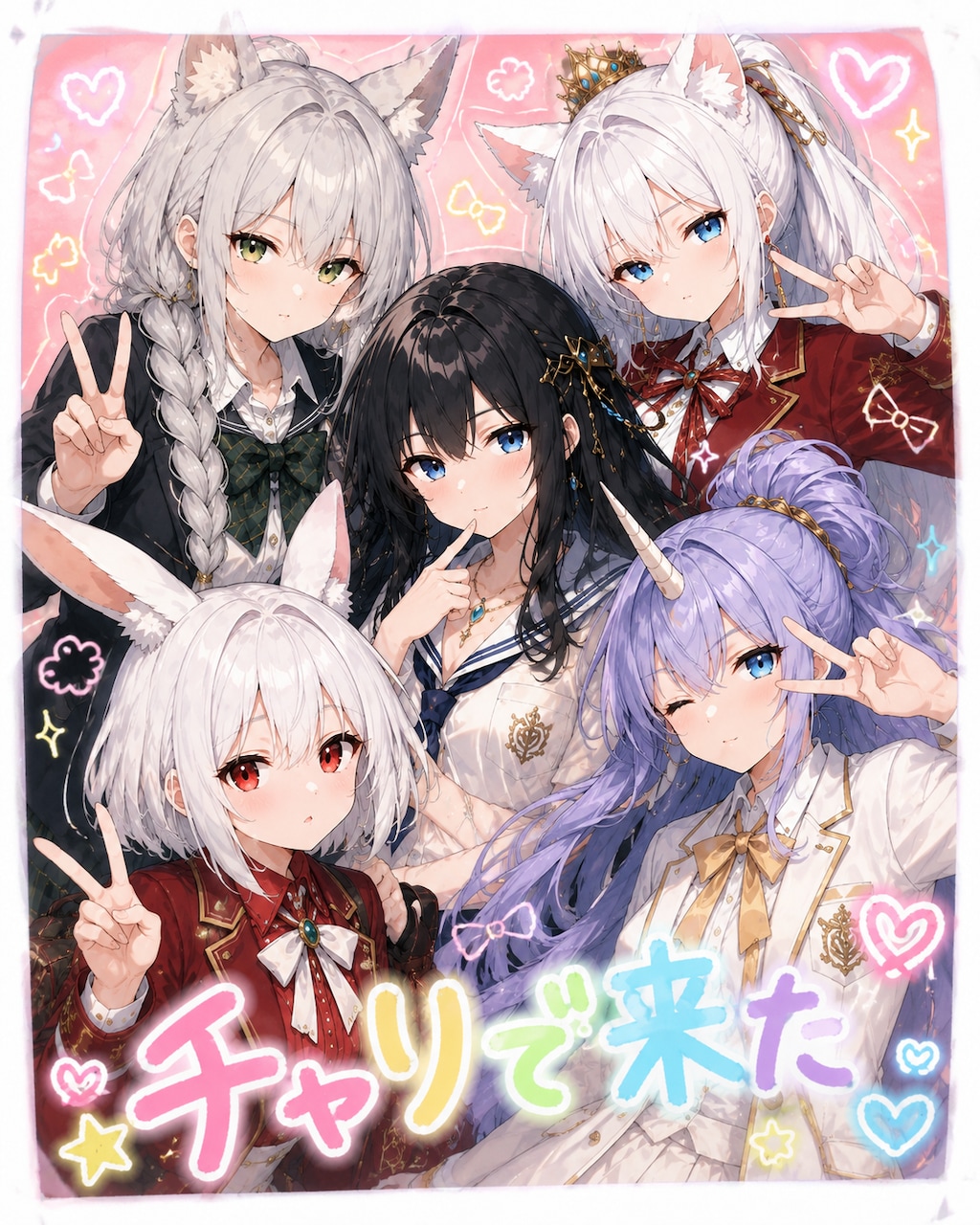 うちの子の現代女学生風＋α