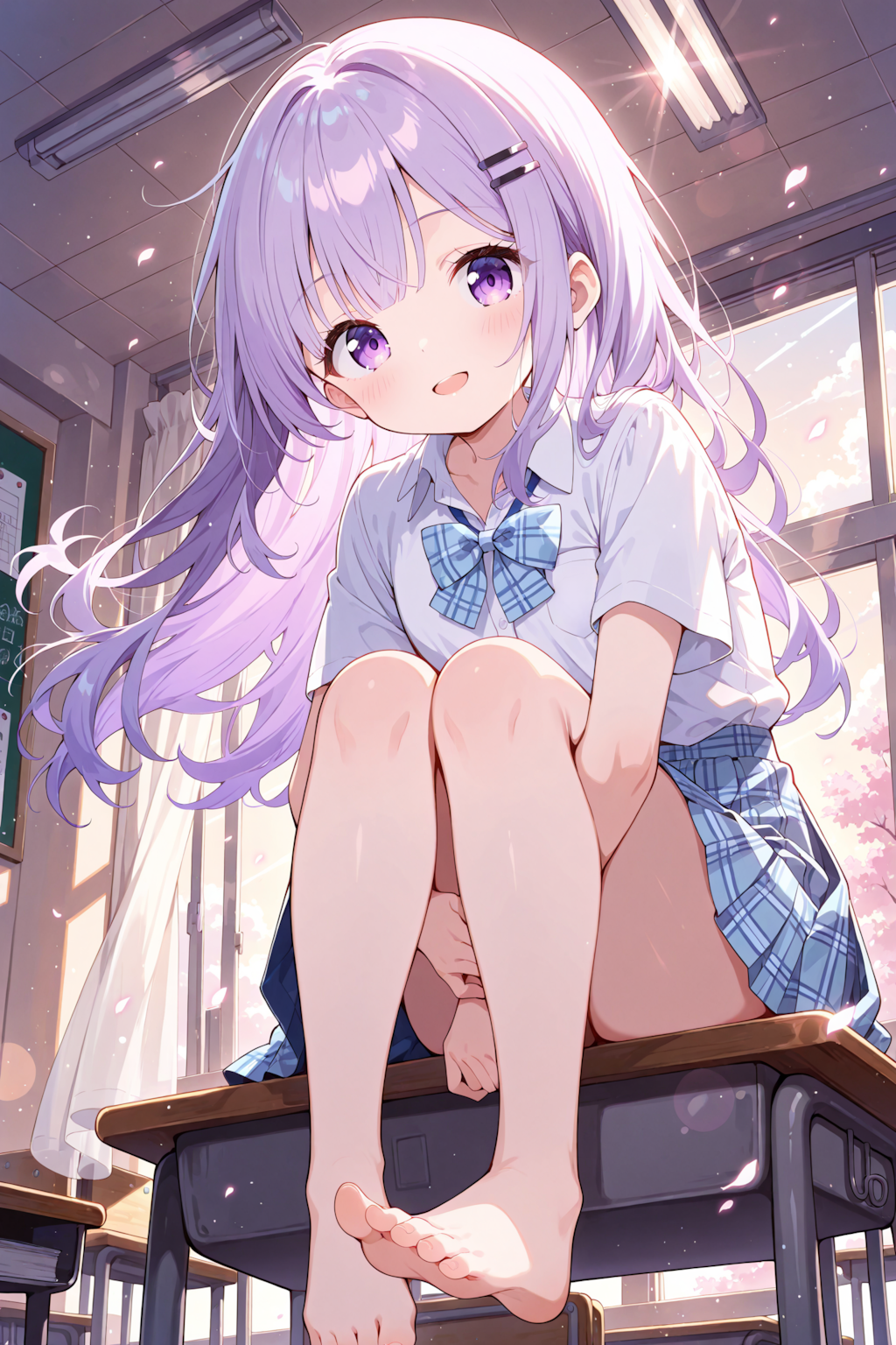 夕焼け教室の特等席