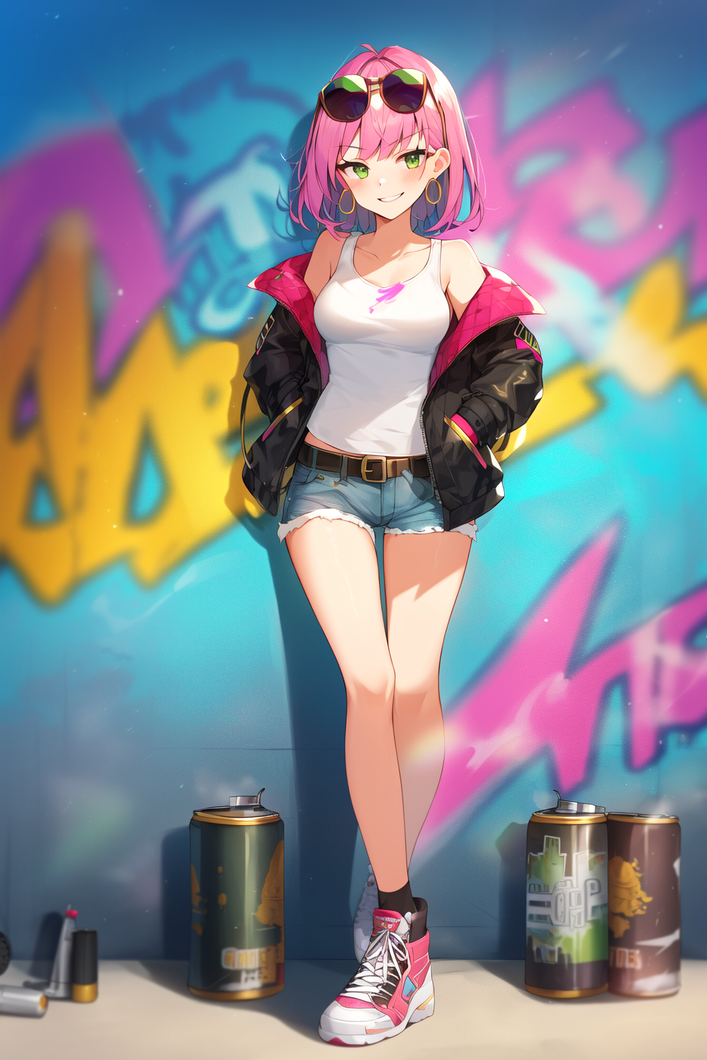 カラーギャングのお姉さん
