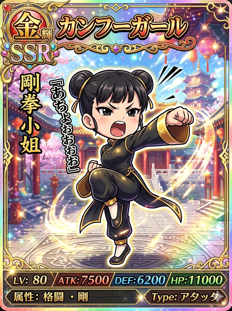 カンフーガール