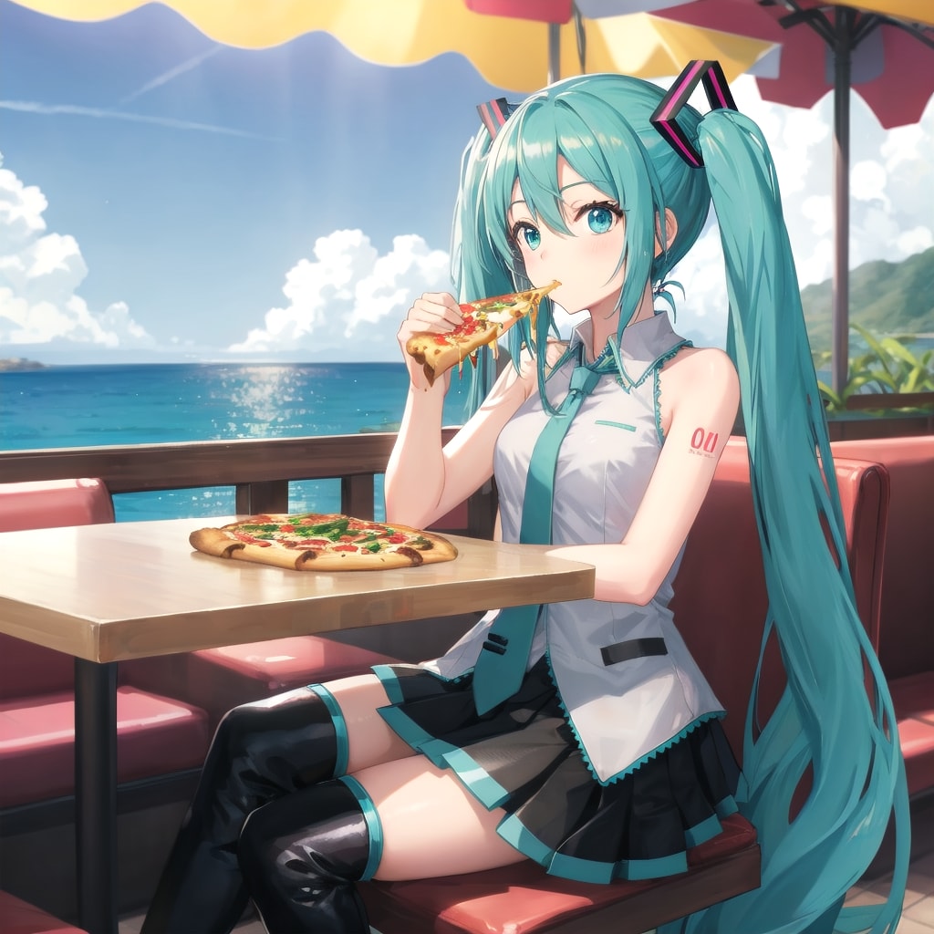 V4B 初音ミク 海の見える喫茶店