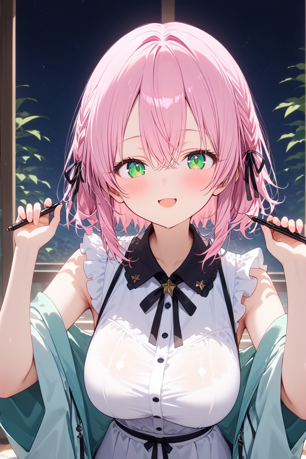 李々花と星に願いを | の人気AIイラスト・グラビア