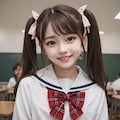 いろんな制服の愛ちゃん 2枚目
