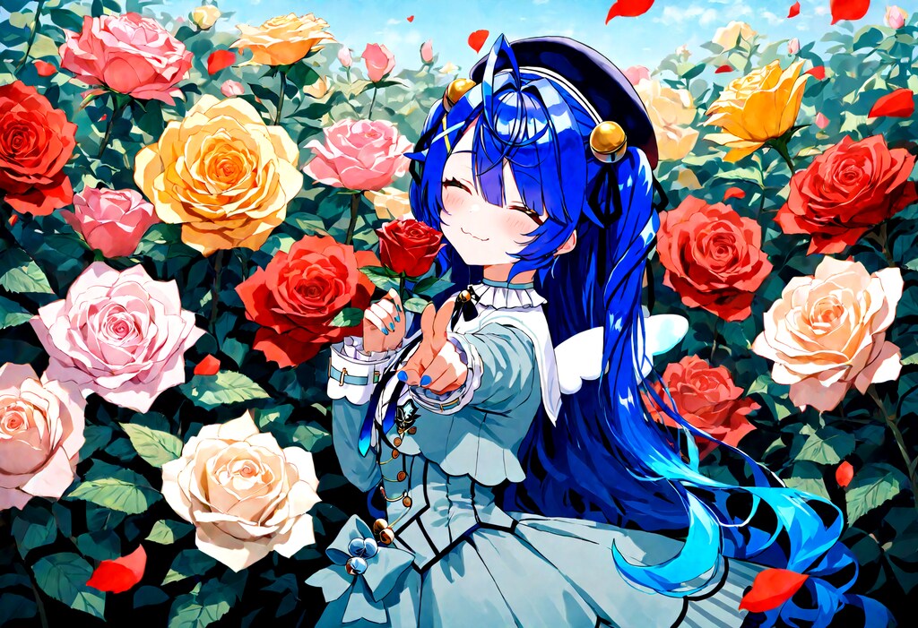 薔薇園 - 天宮こころ / にじさんじ