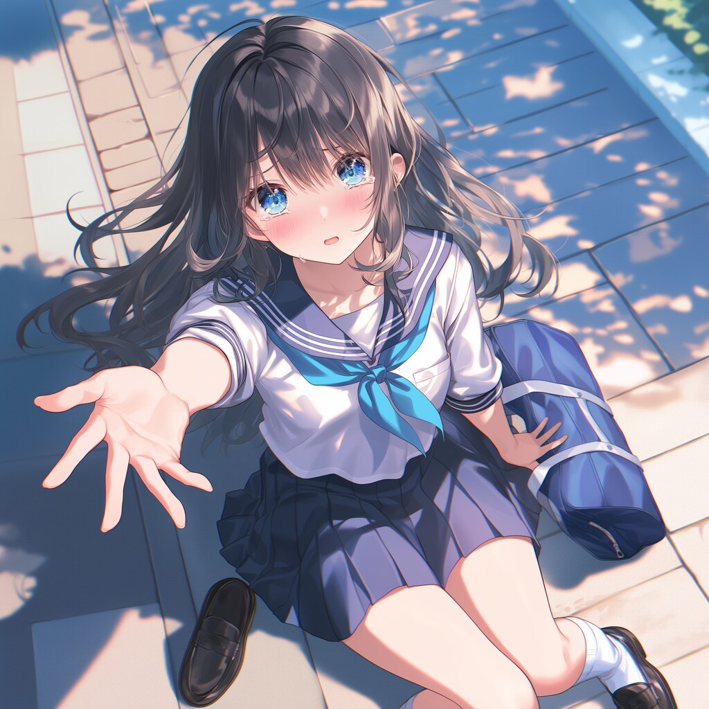 尻もちついちゃった（涙）おこして〜💦