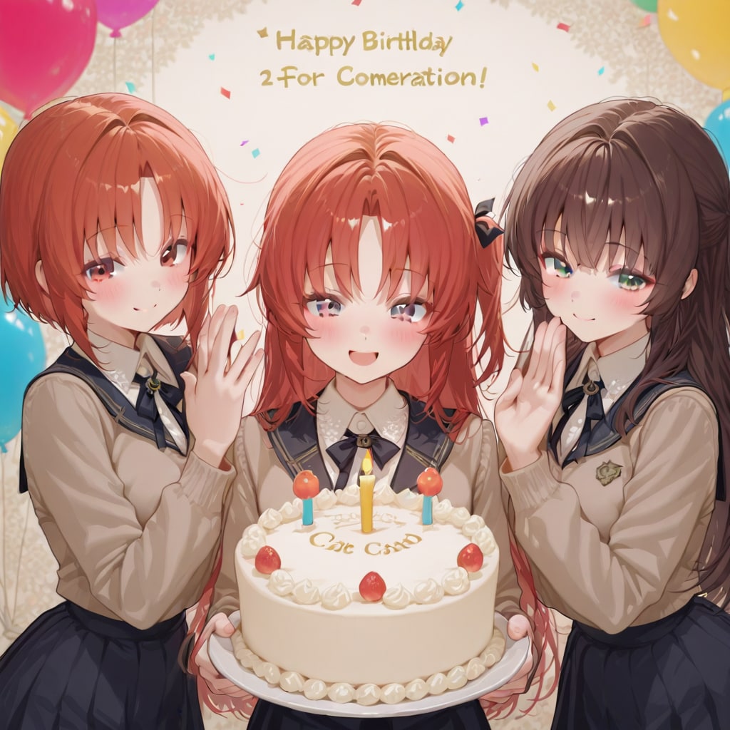 今日も誰かの誕生日　No.199　2025年12月14日(日) | の人気AIイラスト・グラビア