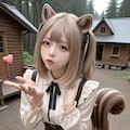 シルちゃん地雷系フェイス003《おいでよ どうぶつの娘》 2枚目