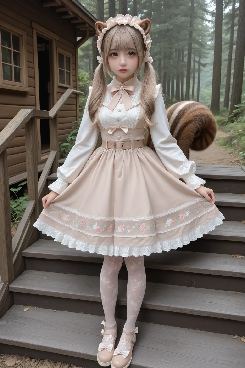 シルちゃん地雷系フェイス003《おいでよ どうぶつの娘》