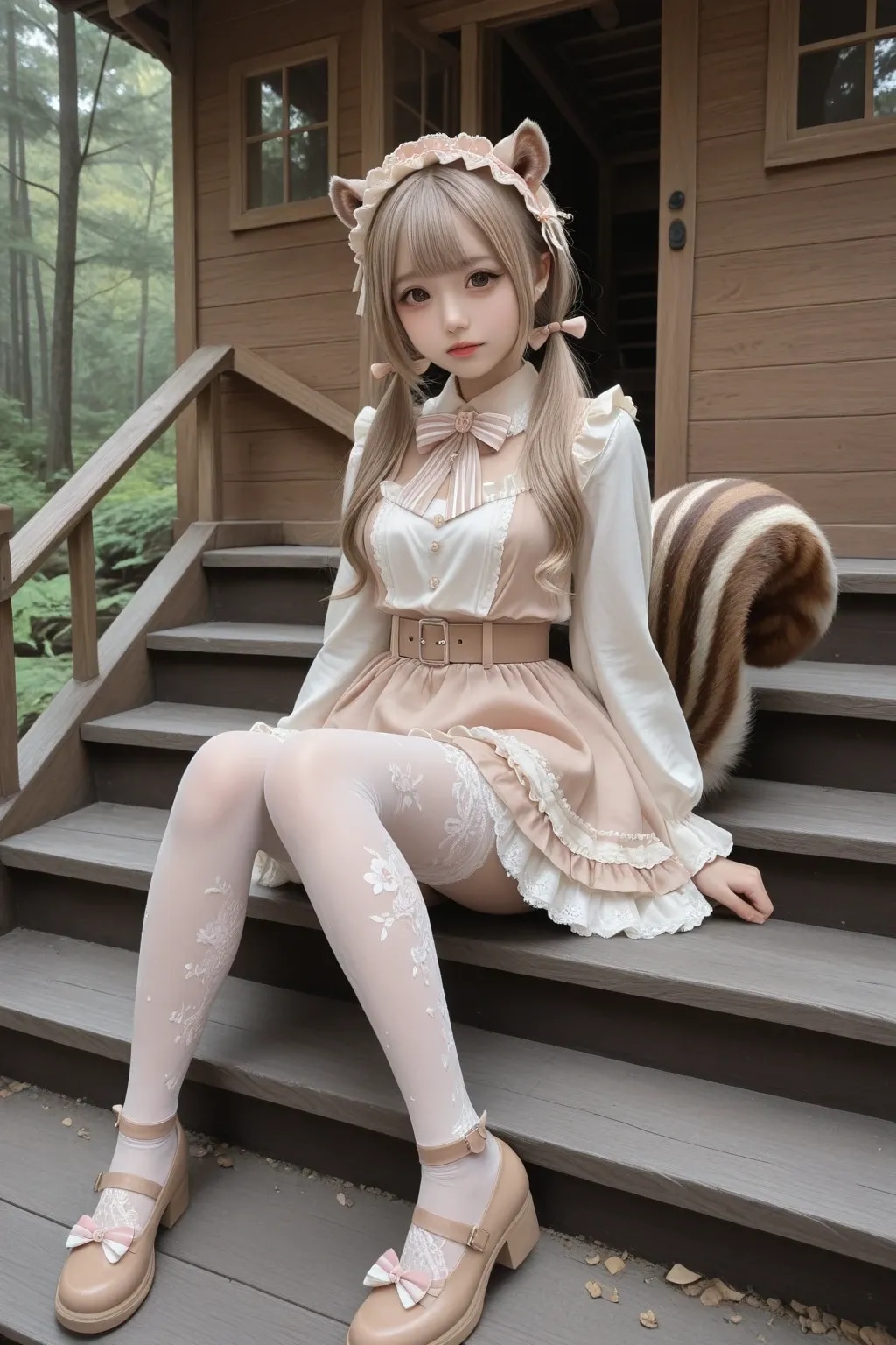 シルちゃん地雷系フェイス003《おいでよ どうぶつの娘》