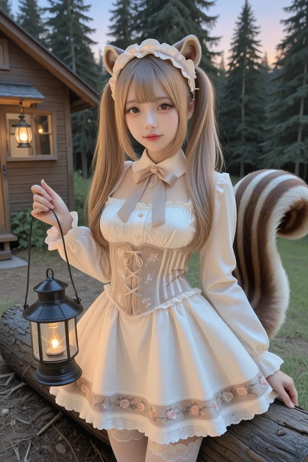 シルちゃん地雷系フェイス003《おいでよ どうぶつの娘》