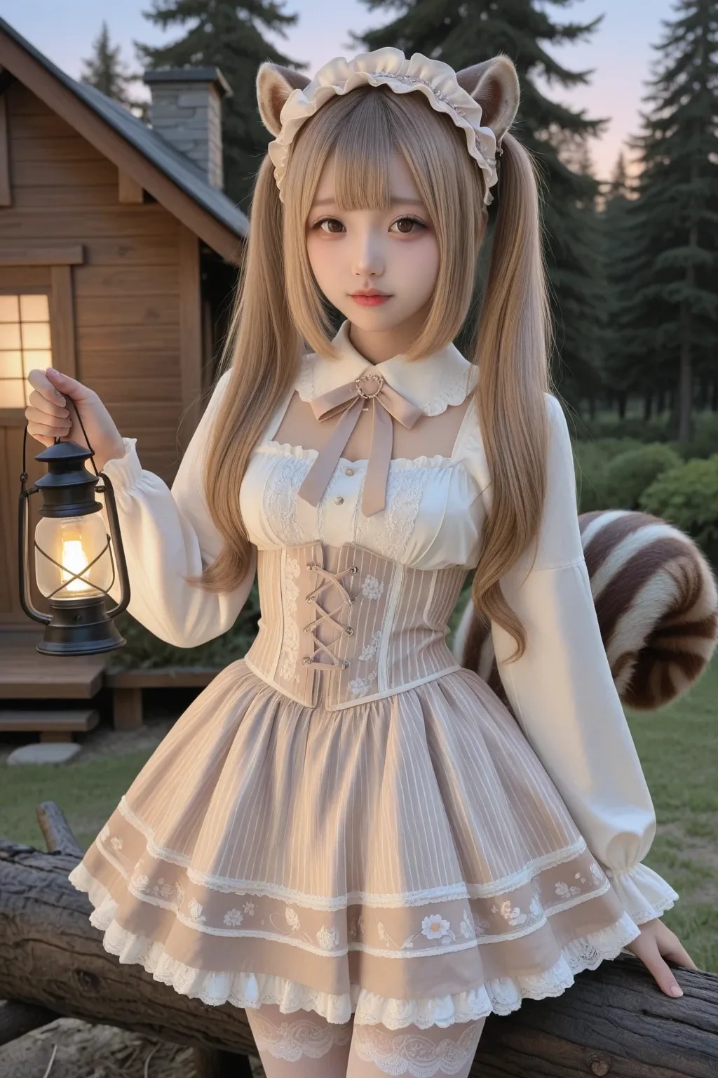 シルちゃん地雷系フェイス003《おいでよ どうぶつの娘》