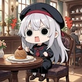 モンブランを頂くえらいこっちゃ嬢 2枚目
