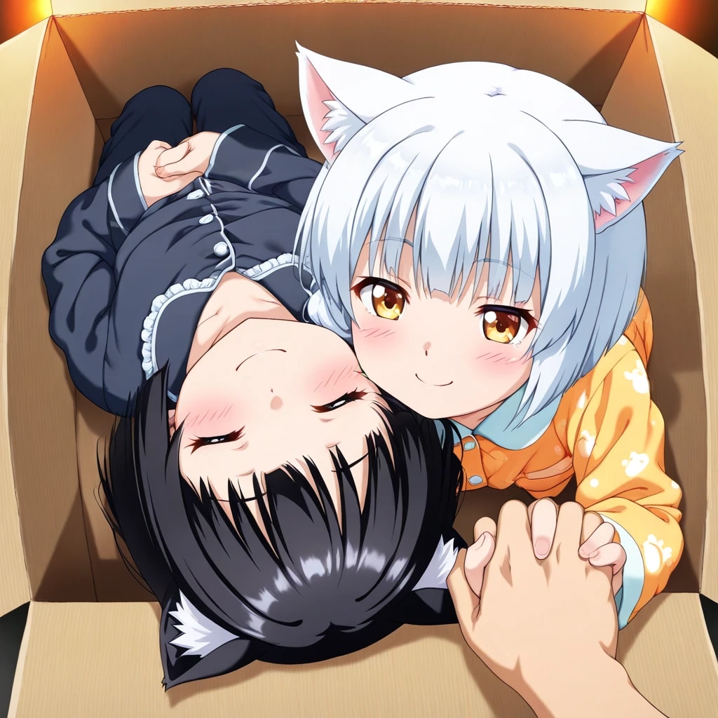 狭い場所が好き