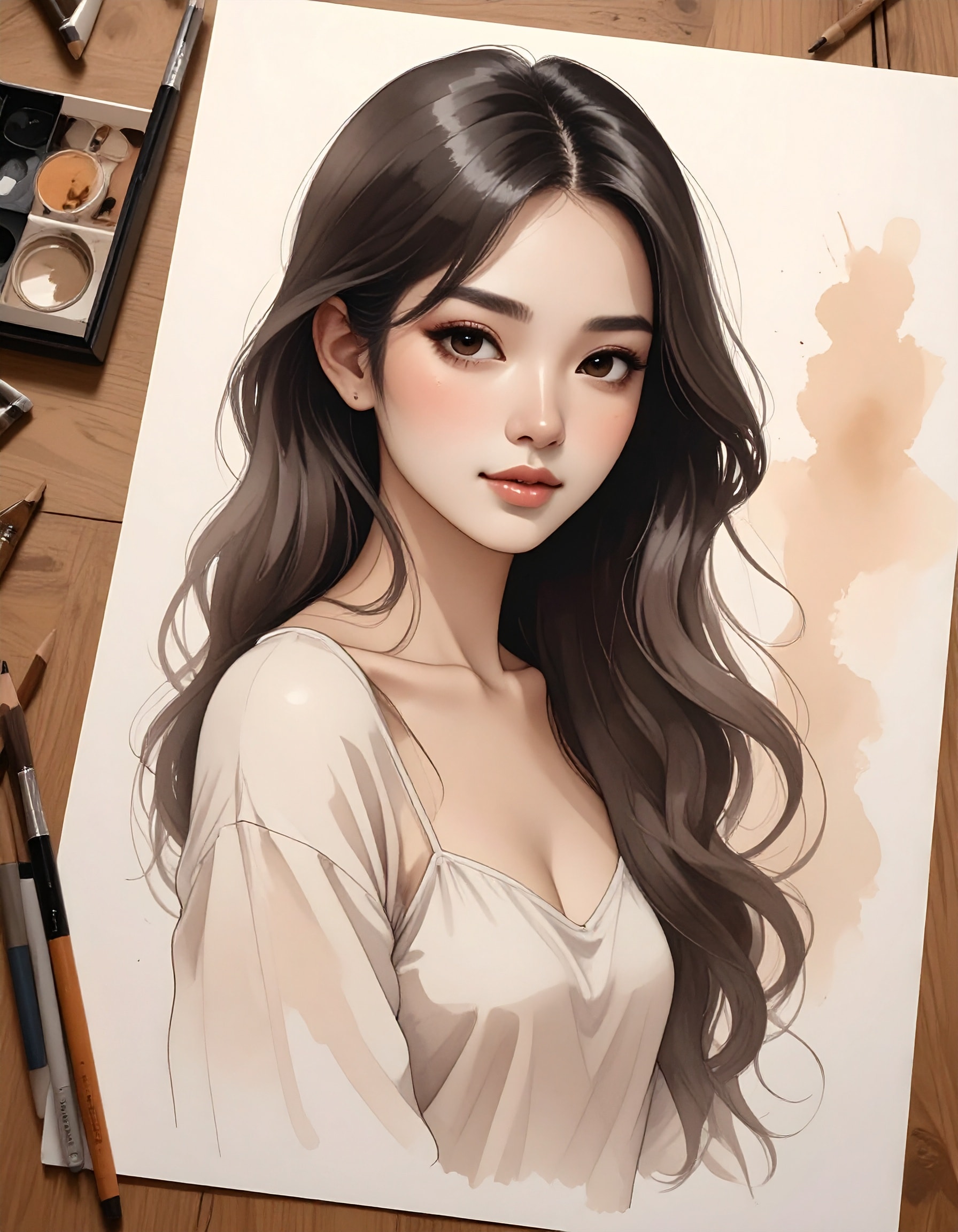 ★似顔絵 | の人気AIイラスト・グラビア