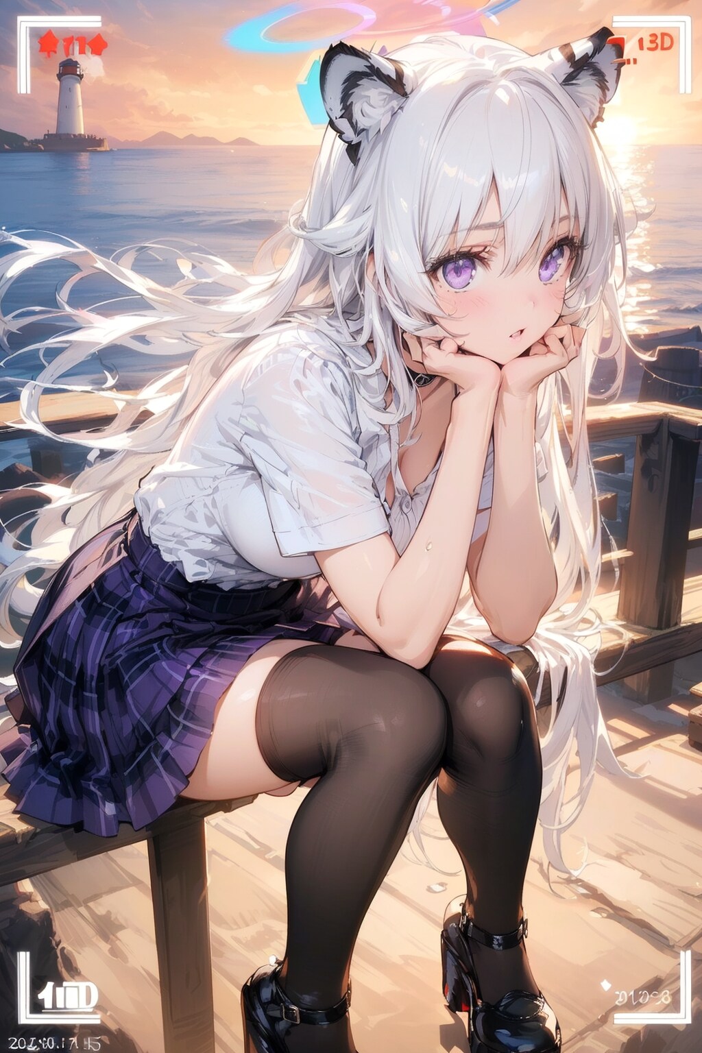 黄昏。