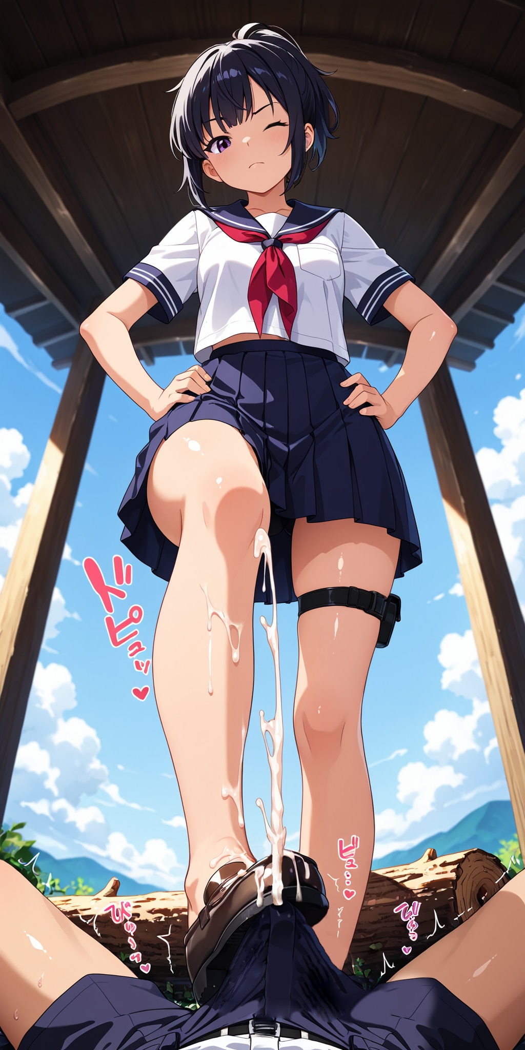JK踏みつけ集