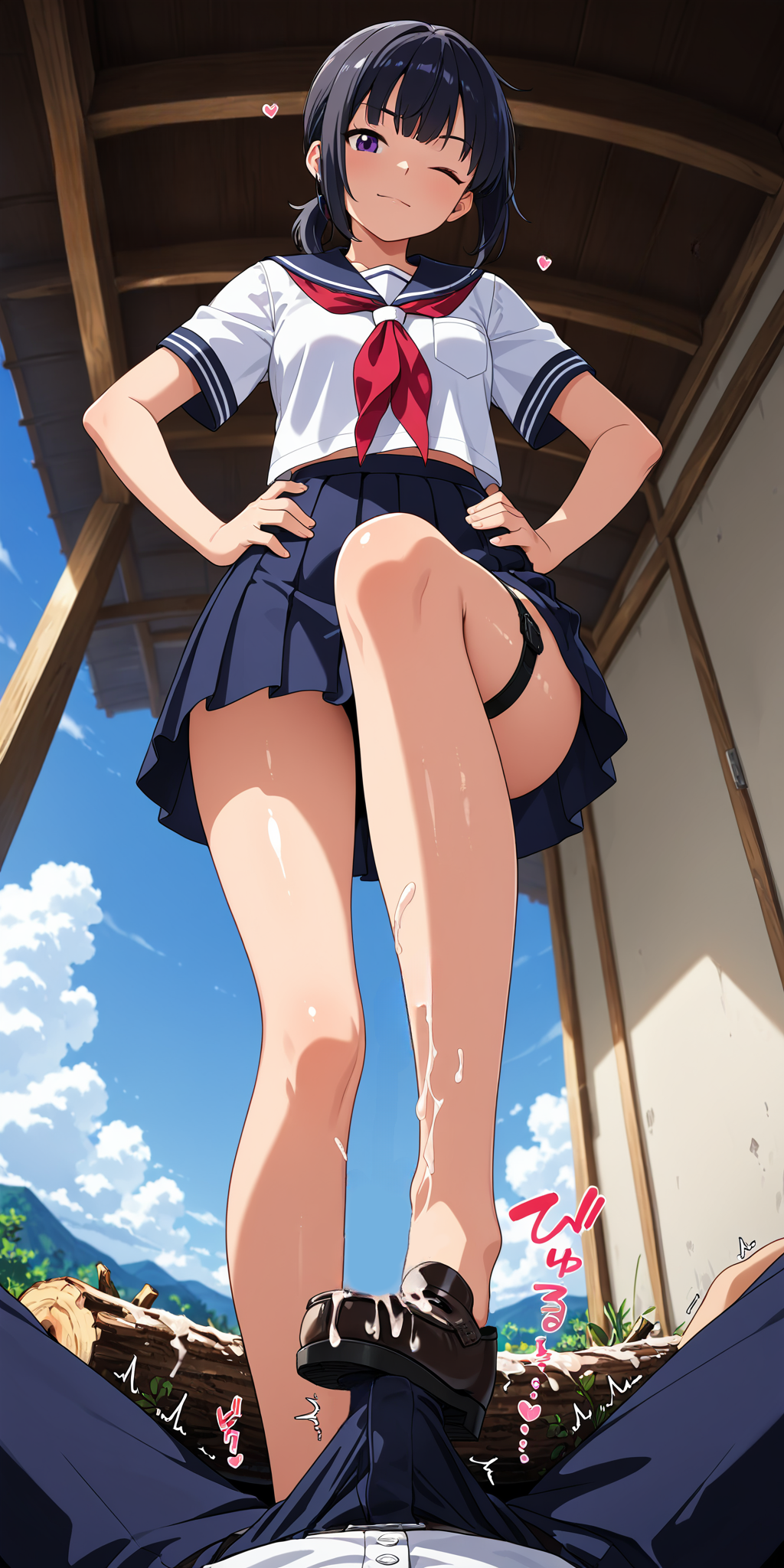 JK踏みつけ集