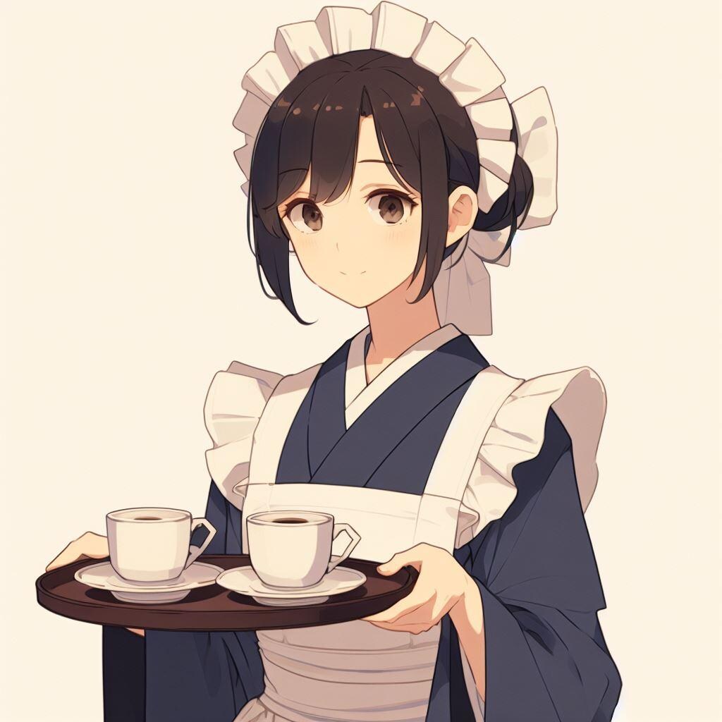 帝都で人気の喫茶店でかわいい女給さんを見かけた