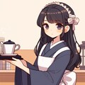 帝都で人気の喫茶店でかわいい女給さんを見かけた 4枚目