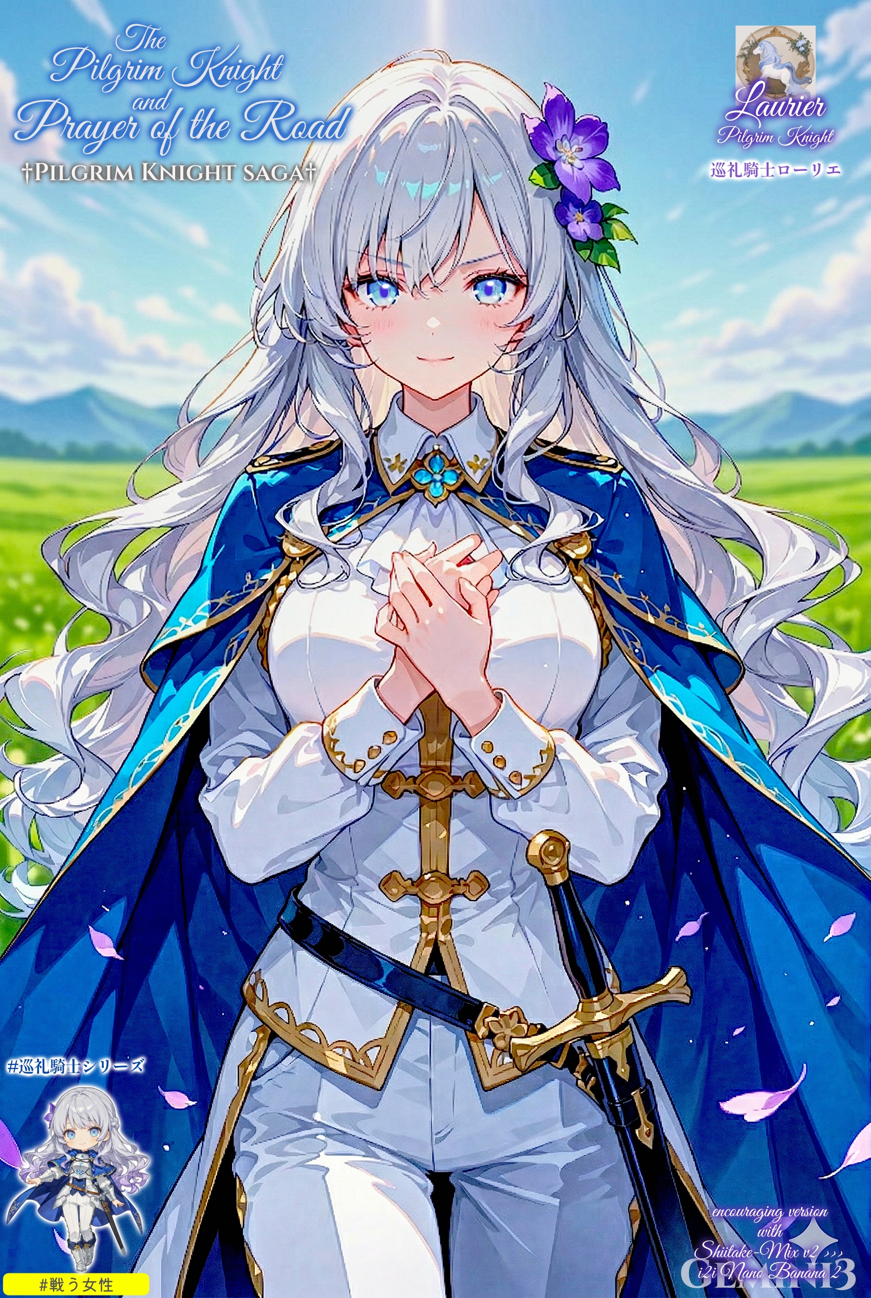 風待ちの街道編：巡礼騎士と街道の祈り | の人気AIイラスト・グラビア