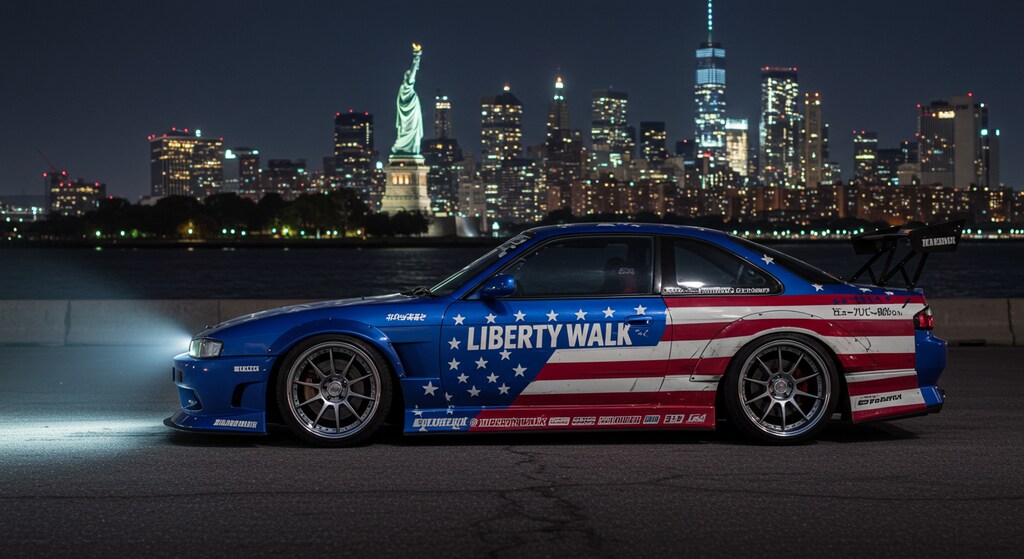 リバティーウォークシルビアのドリ車