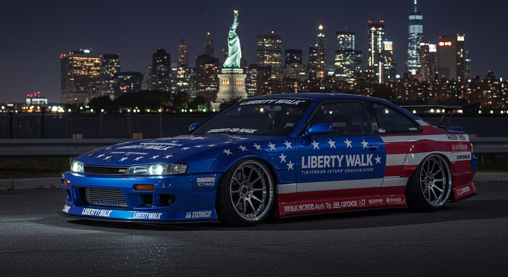 リバティーウォークシルビアのドリ車