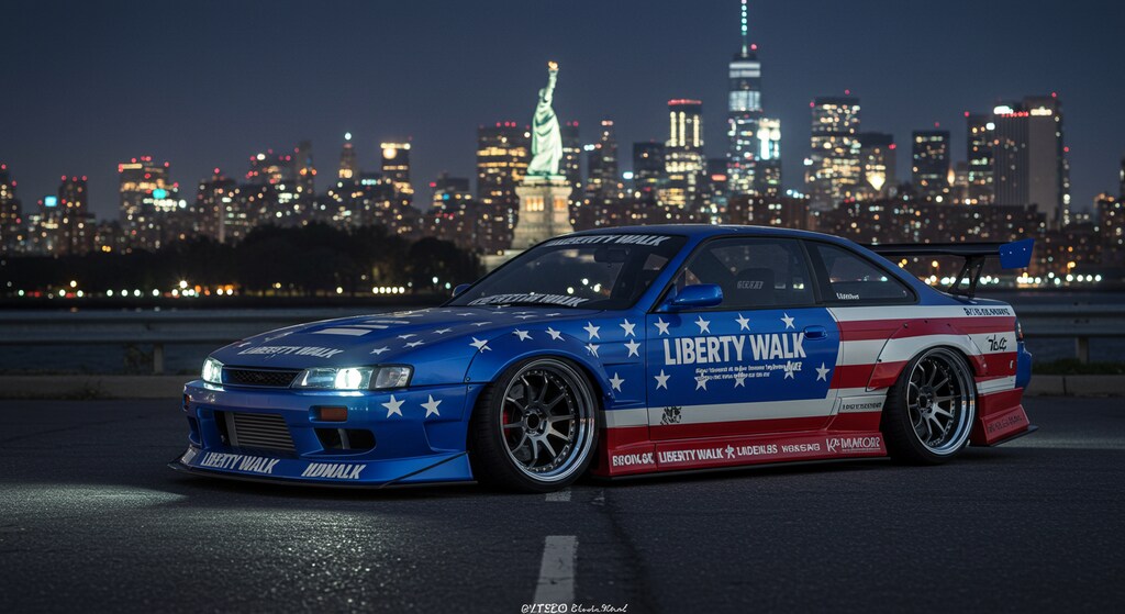 リバティーウォークシルビアのドリ車