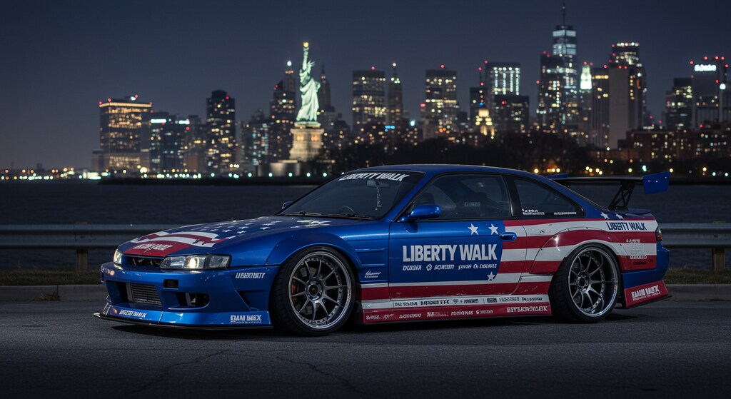 リバティーウォークシルビアのドリ車