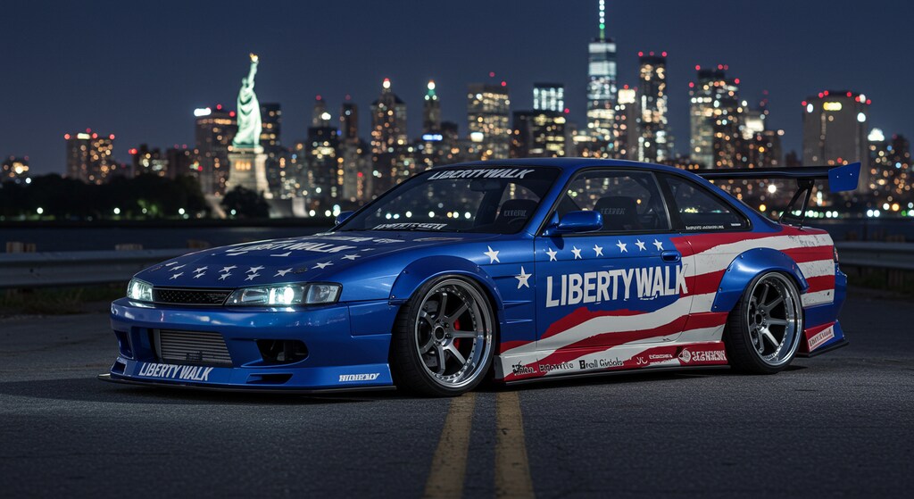 リバティーウォークシルビアのドリ車