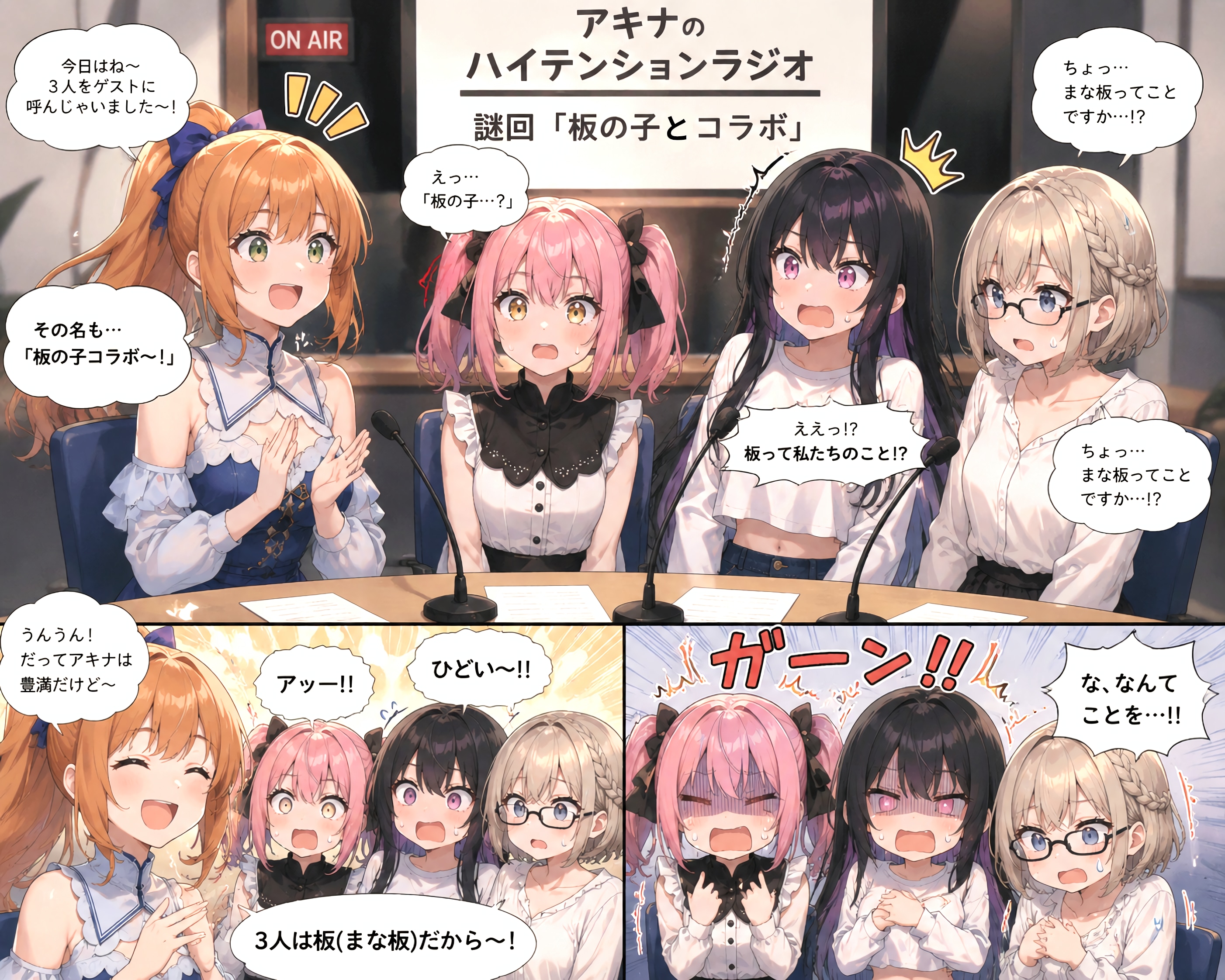 アキナのハイテンションラジオ〜板の子コラボ編