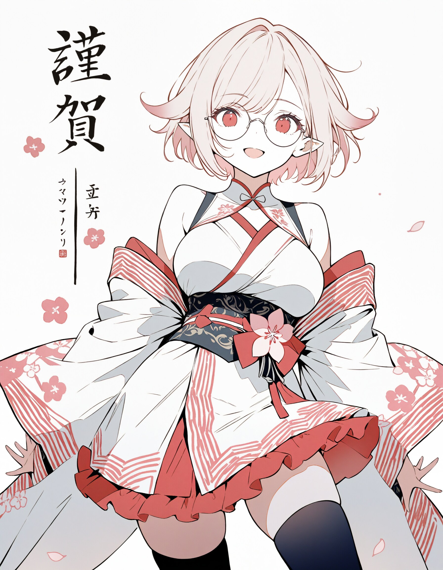 あけおめ初笑いMuaccaさんXL | の人気AIイラスト・グラビア