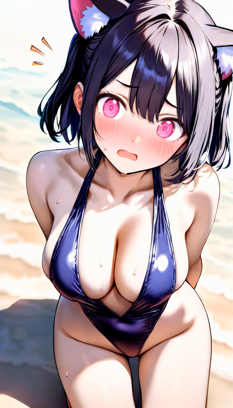 ハイレグ際ど水着【ハイレグ対ローライズ】
