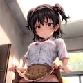 赤城みりあ 透け乳首・たくしあげ・スリングショット・寄せ乳 4枚目