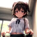 赤城みりあ 透け乳首・たくしあげ・スリングショット・寄せ乳 3枚目