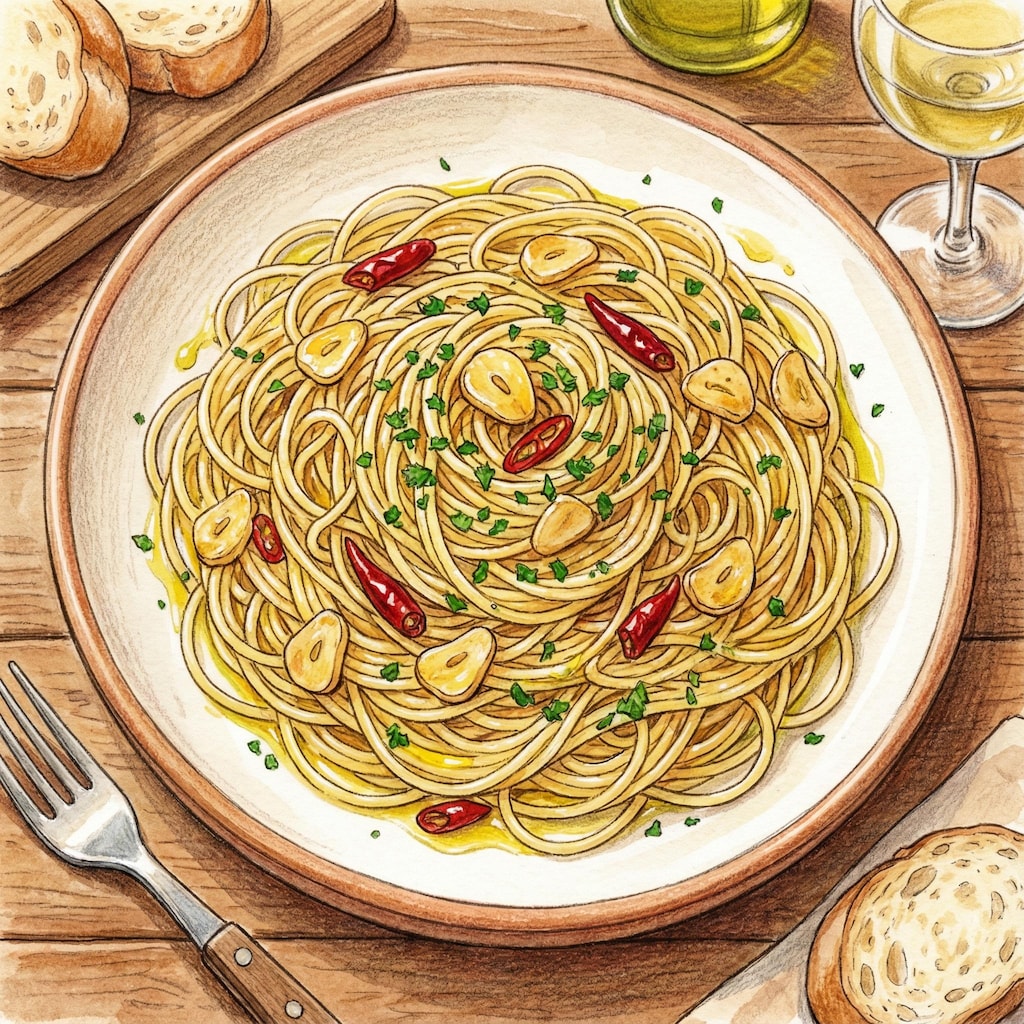 明太子パスタとペペロンチーノ -Noodle Grand Prix-