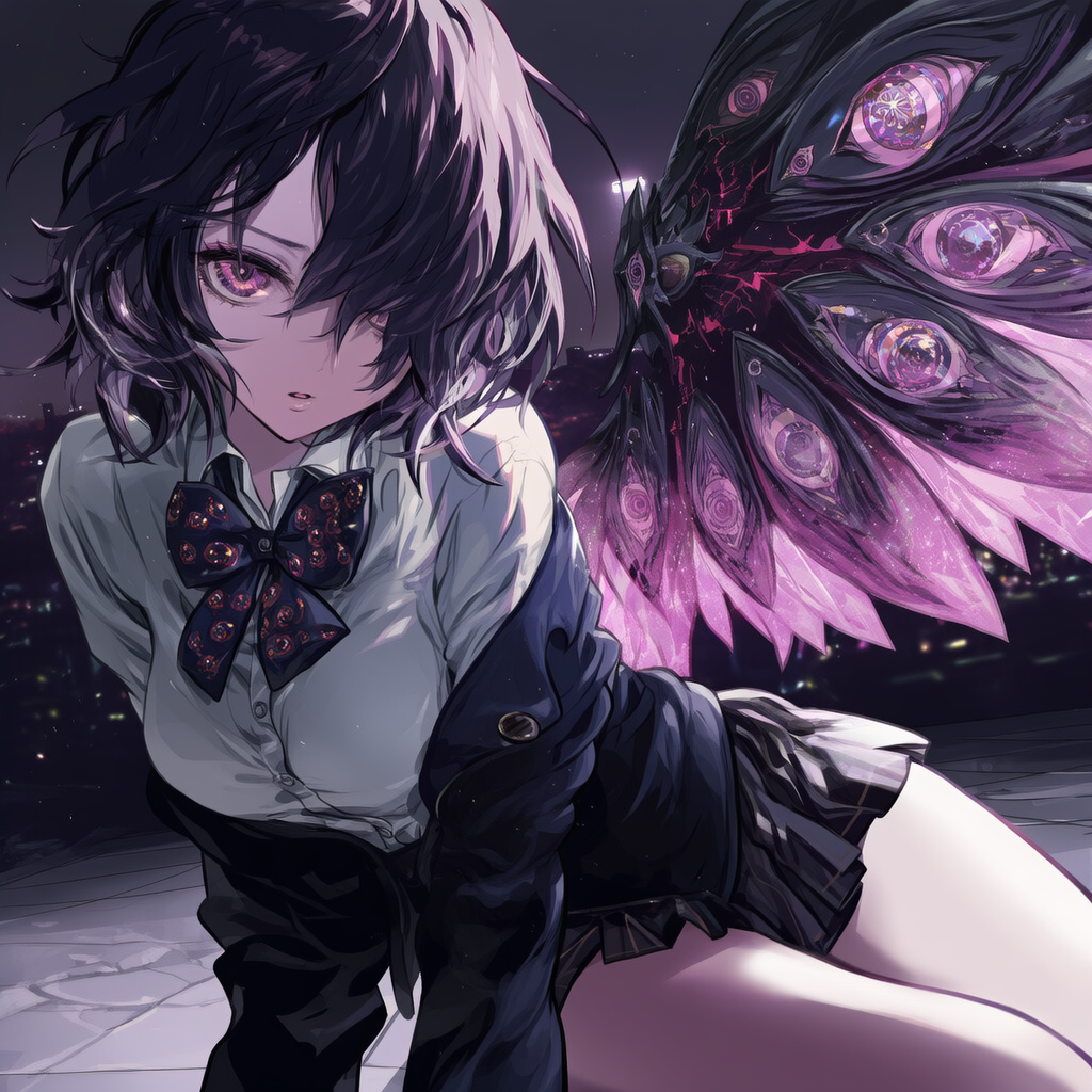 片翼 | の人気AIイラスト・グラビア