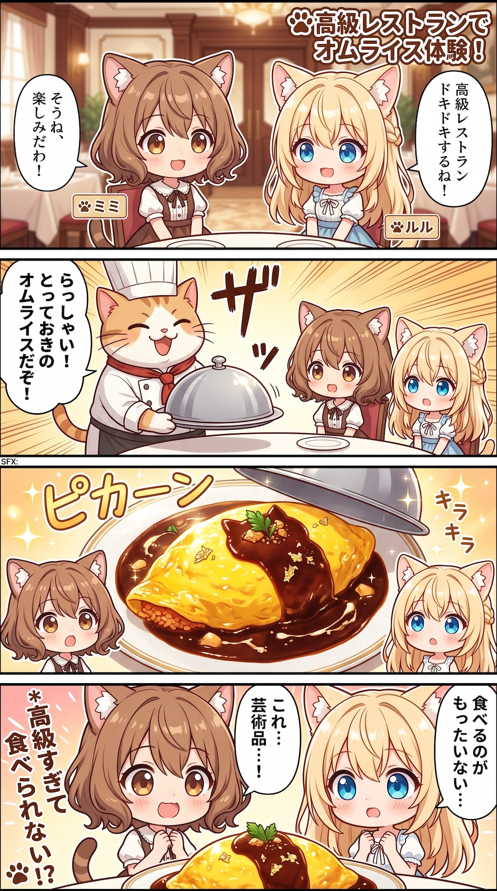 高級レストランの衝撃