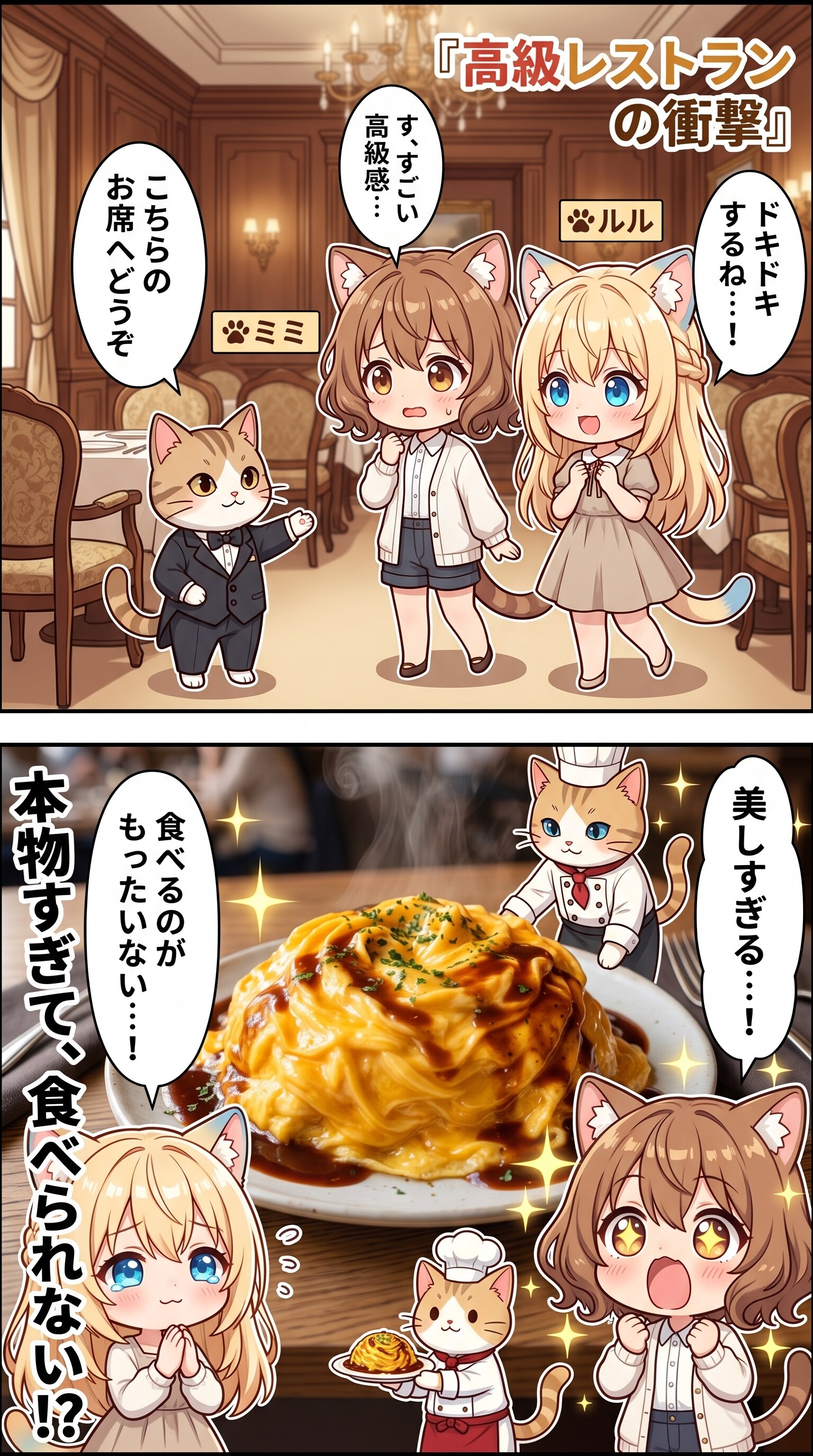 高級レストランの衝撃