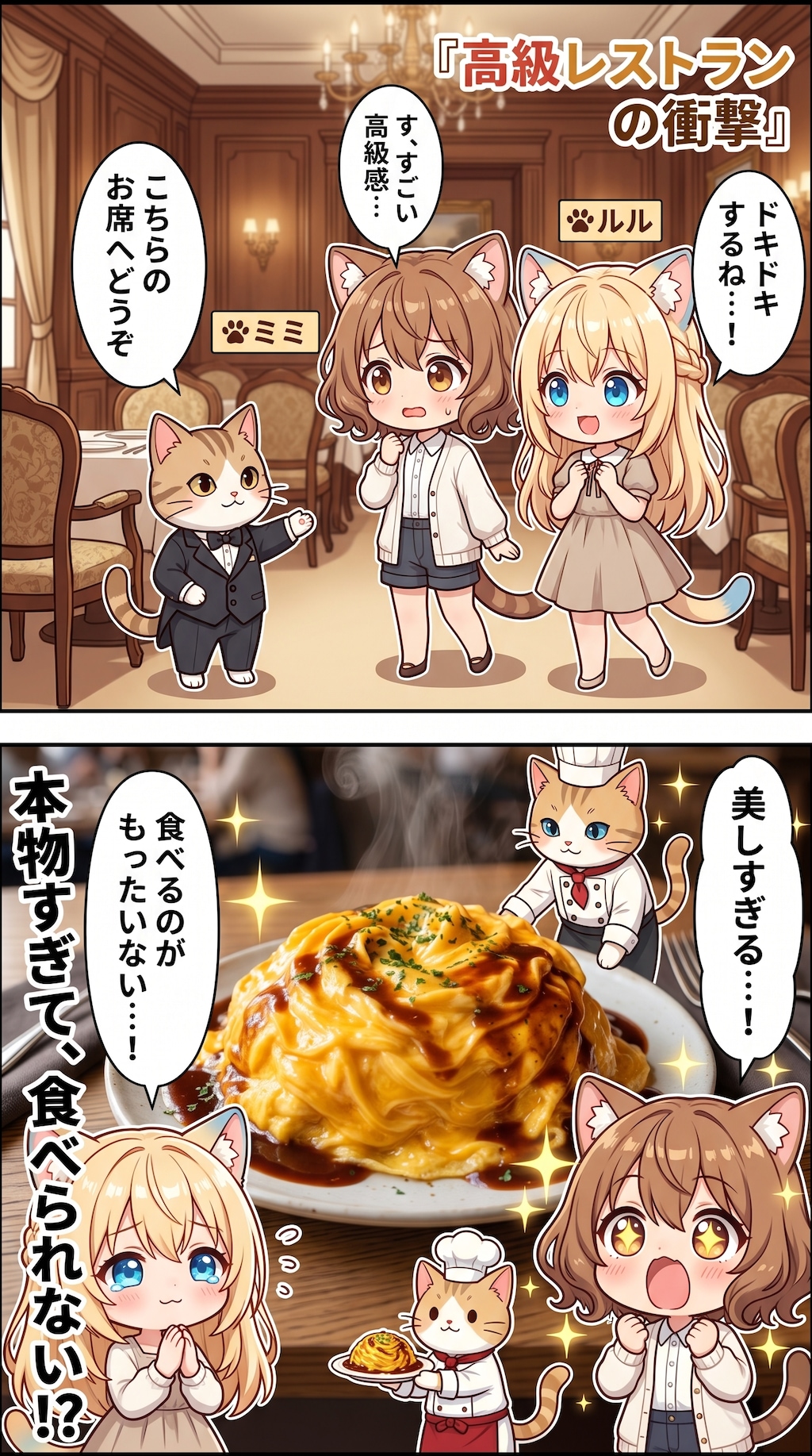 高級レストランの衝撃