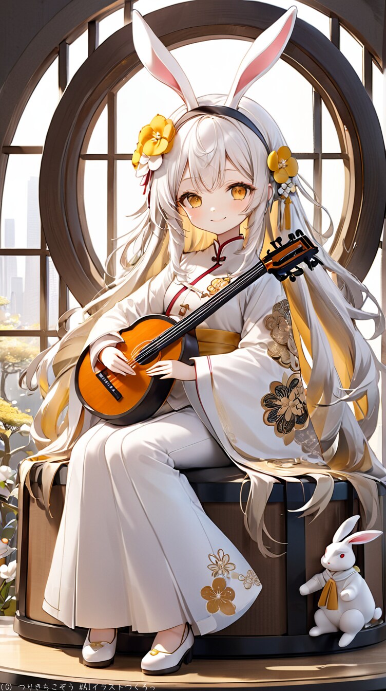 みなさん、うさぎたちの歌謡ショーへようこそ⁉️ゆっくり聞いて行ってくださいね
