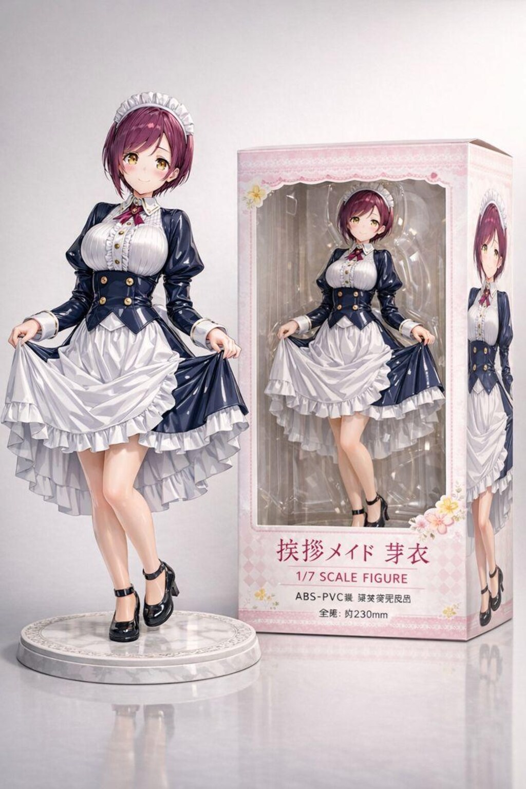 ChatGPT Images 1.5（挨拶メイドの芽衣ちゃん）