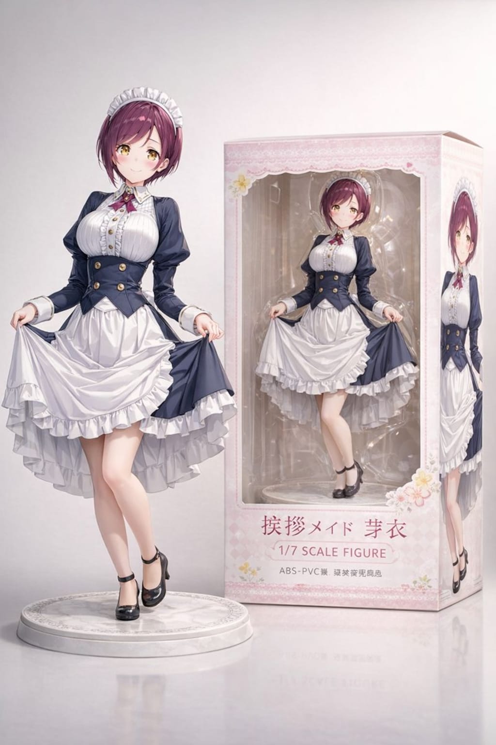 ChatGPT Images 1.5（挨拶メイドの芽衣ちゃん）