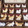 猫がキャラクターの格闘ゲームのキャラクターセレクト画面チャレンジ　３回目 6枚目