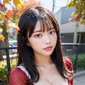 紅葉とおっぱい 6枚目