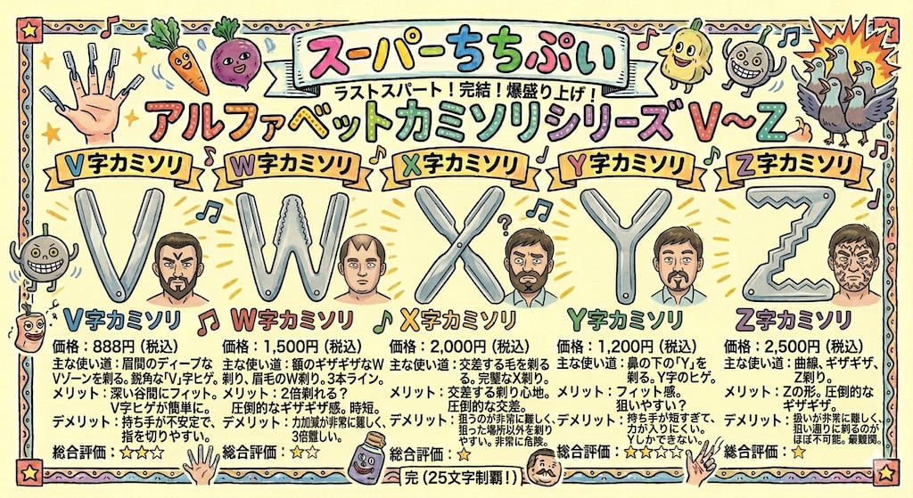 ○字カミソリ
