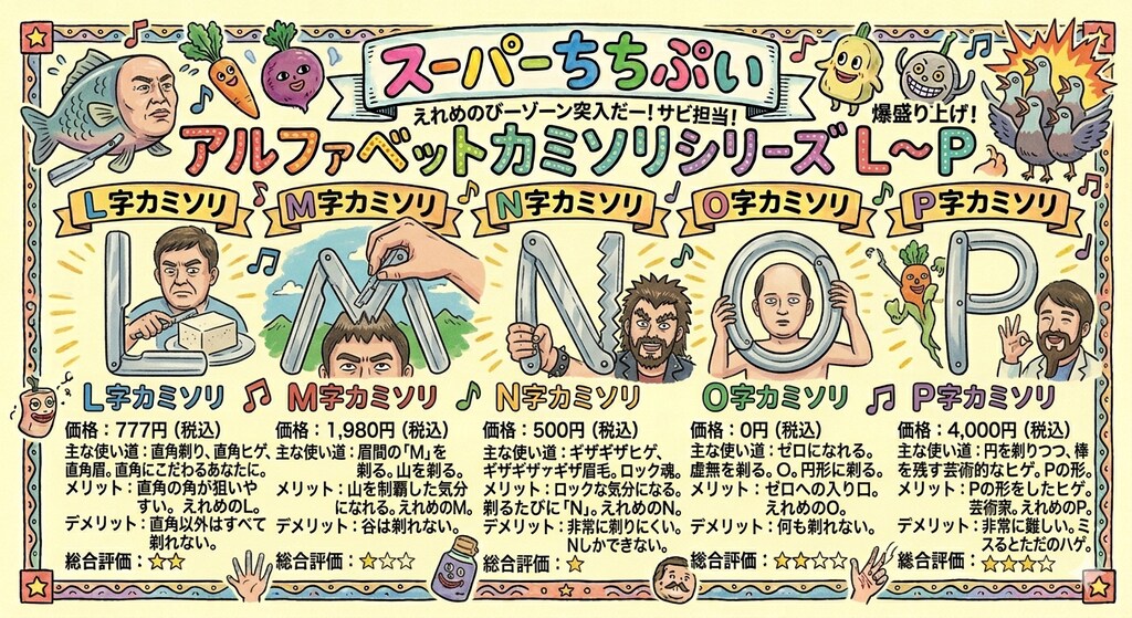 ○字カミソリ