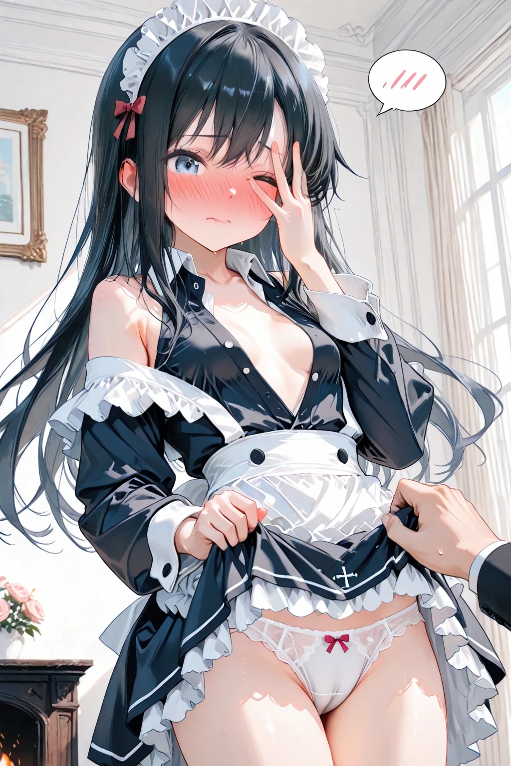 ど、どうして毎日下着を確認するんですか、提督////